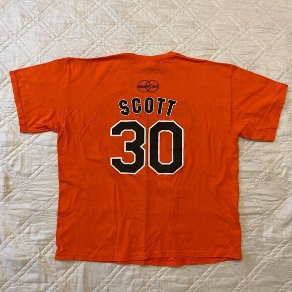 Baltimore Orioles T Shirt #30 Scott‎ XL - Picture 3 of 3